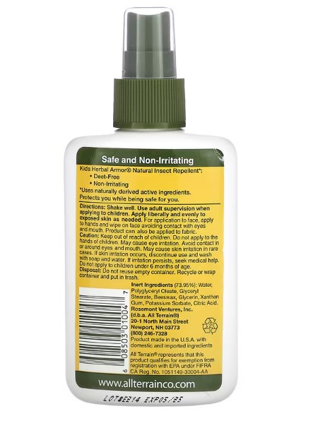 All Terrain 兒童天然草本驅蚊防蟲噴霧